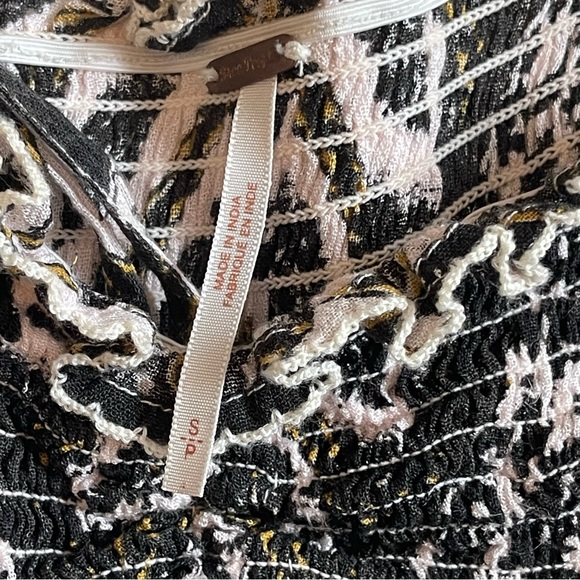 Free People Jumper - Boho Balloon Leg Jumper in Gauzy Material - S - Picture 7 of 8